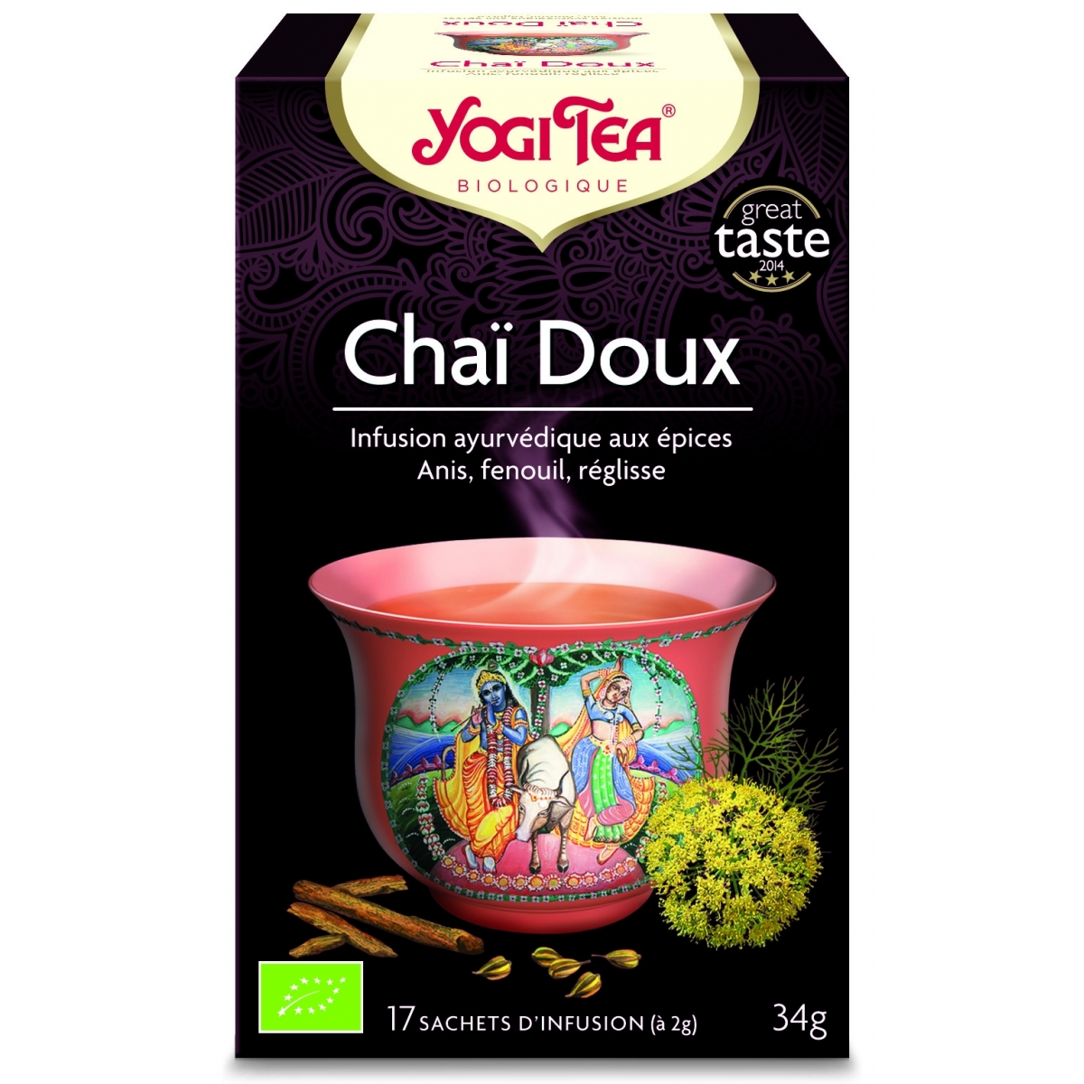 Acheter Yogi Tea Infusion détox réglisse cannelle