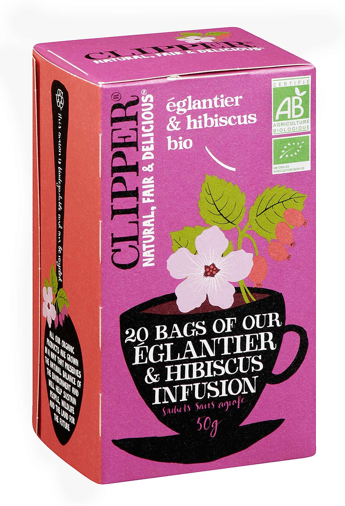 Infusion - Églantier & Hibiscus Bio 