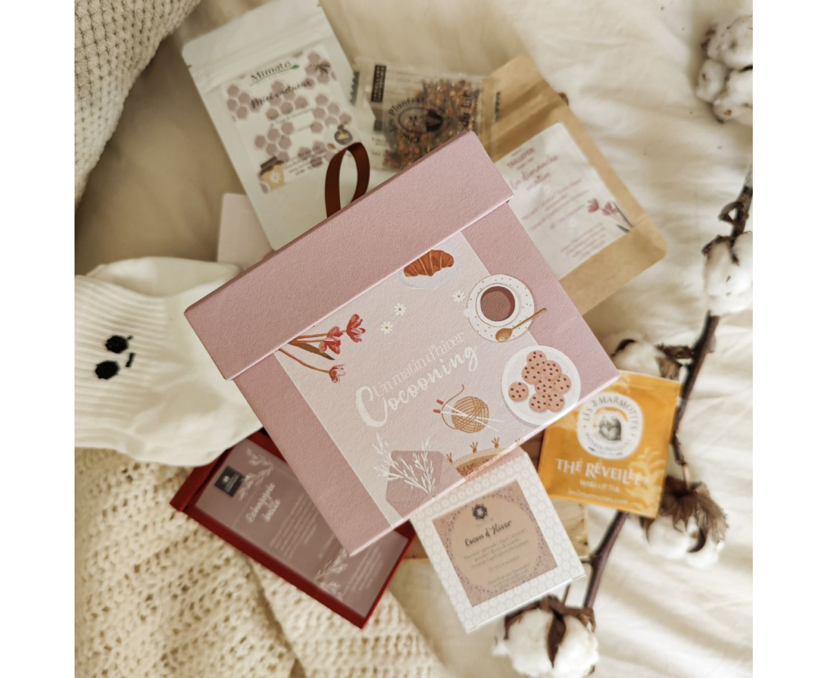 Box de thés et d'infusions Un matin cocooning Janvier 2024