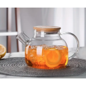 Théière en verre & Bambou 1000ML