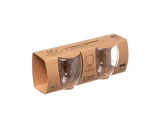 Tasse expresso double paroi 