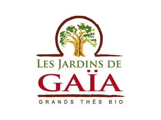 Le logo de la marque Les Jardins de Gaïa