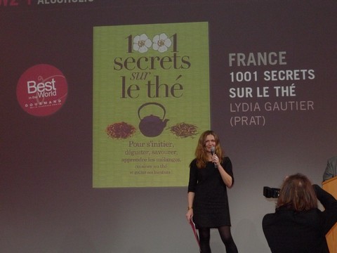 1001 secrets sur le thé reçoit le Best in the World Gourmand Award