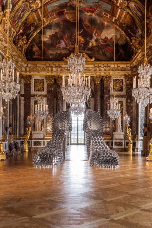 Marilyn de Joana Vasconcelos exposée à Versailles