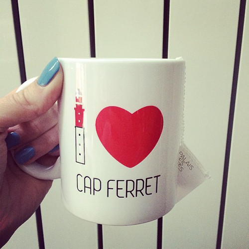 La tasse Cap Ferret de Faust'in