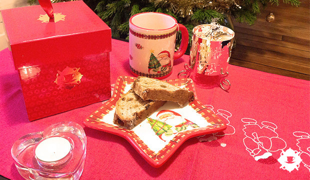 Un teatime de Noël en Moselle : la Box Envouthé de Noël, un Stollen et du thé