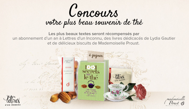 Jeu Concours Votre plus beau souvenir de thé