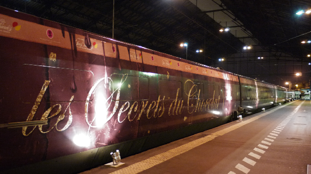 Le train des Secrets du Chocolat