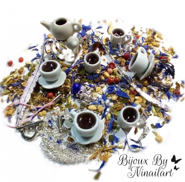 Collection "Tea Time" Bijoux by Ninailart